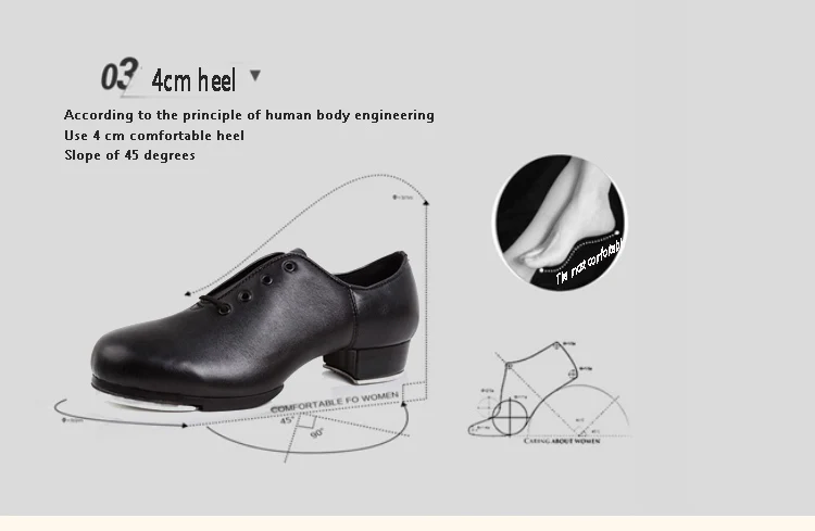 Vue de profil des Chaussures de Claquettes